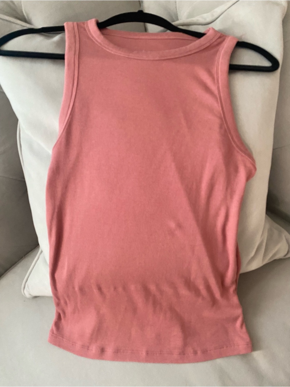 A New Day Women's Ribbed Sleeveless Tank Top size medium dusty mauve